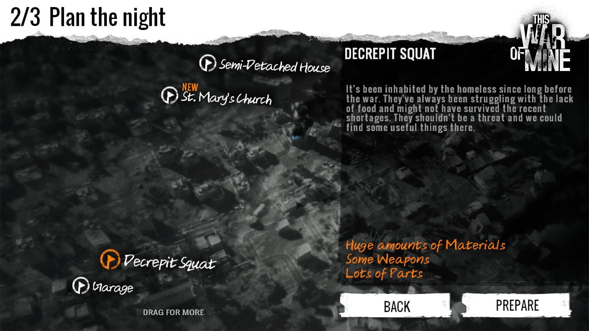 Cuplikan Layar Game This War of Mine