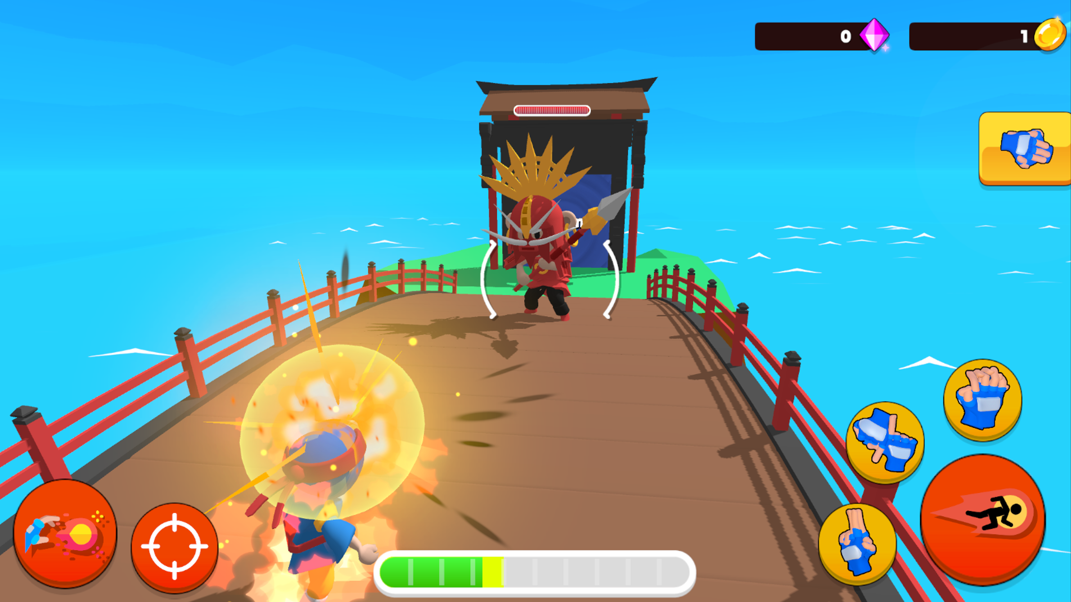 Ninja World Adventure Game Screenshot