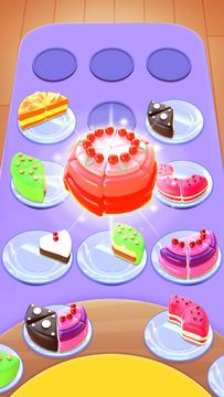 Cake Sort Puzzle 3D Game Screenshot