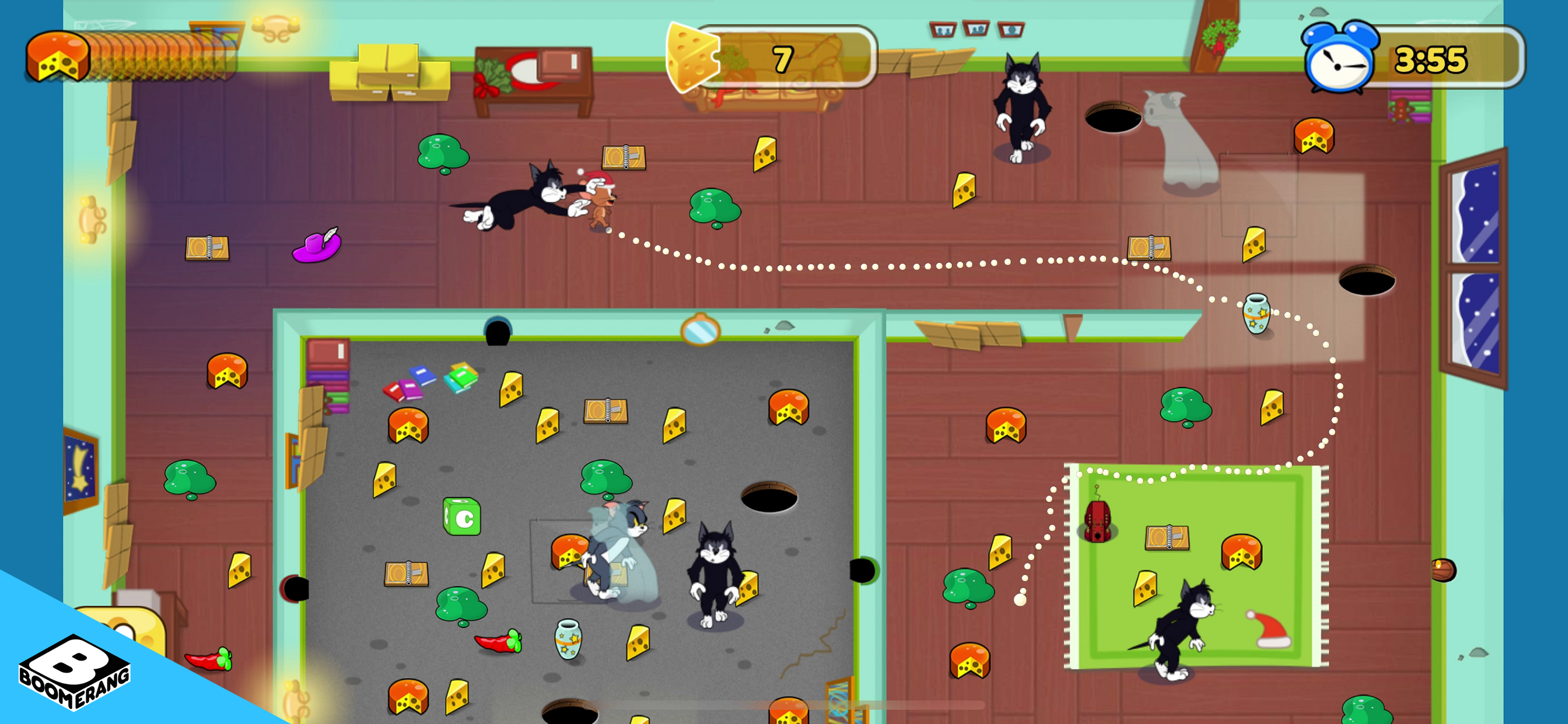 Tom & Jerry: Mouse Maze Game Screenshot