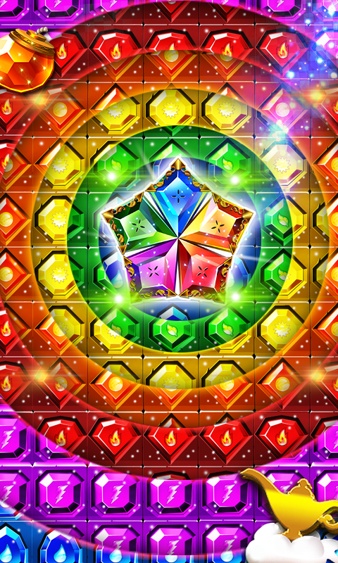 Jewel Cube Blast Game Screenshot