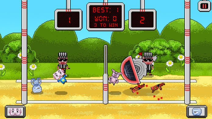 Screenshot 1 of Pixel Volley 