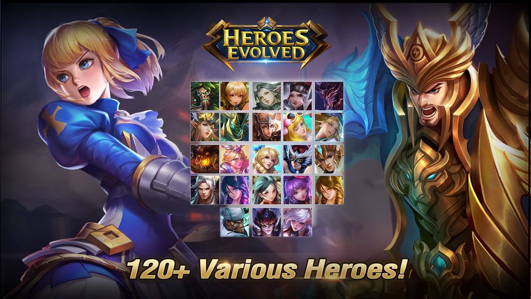 Screenshot of Heroes Evolved