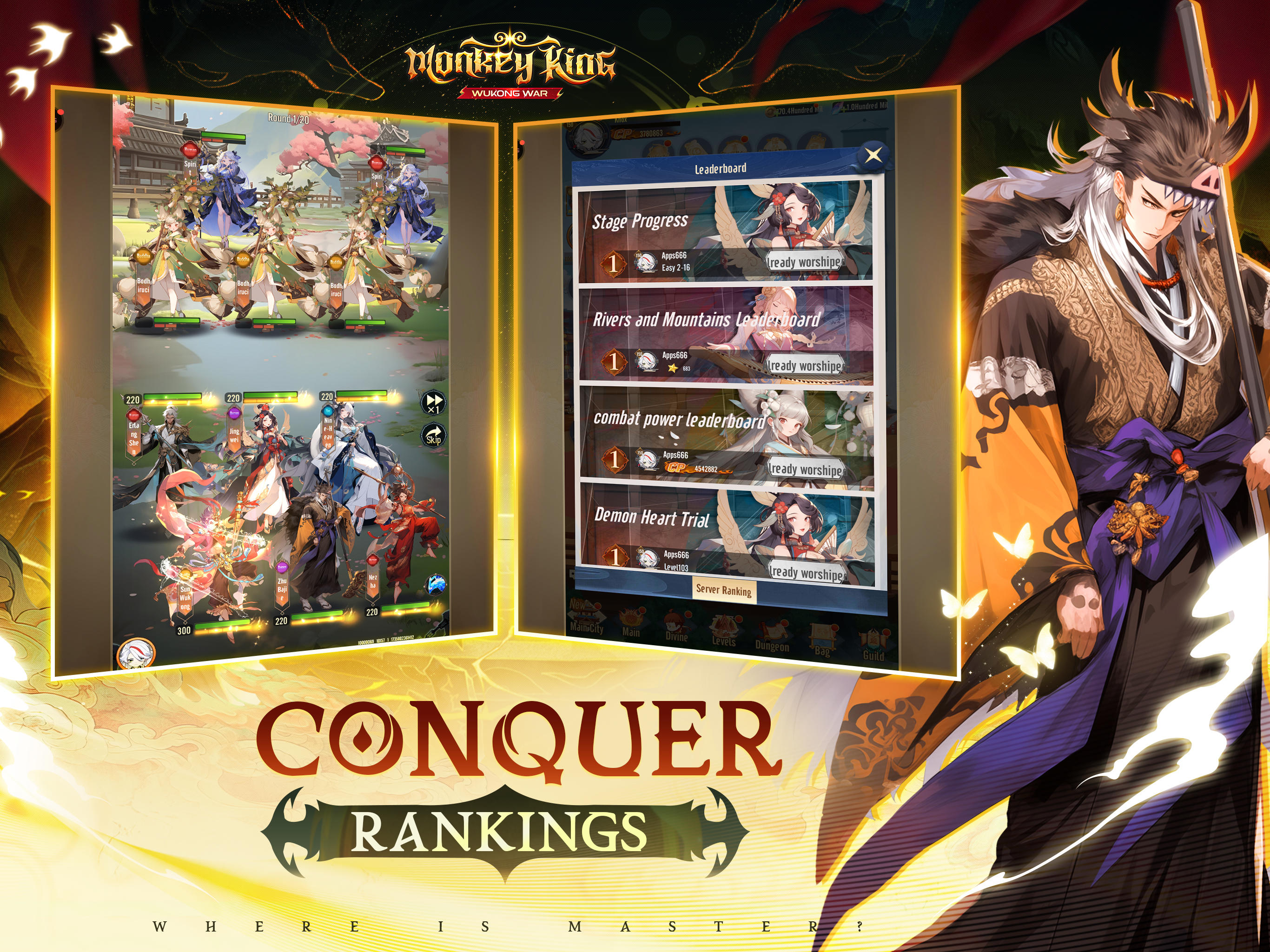 Monkey King: Wukong War Game Screenshot