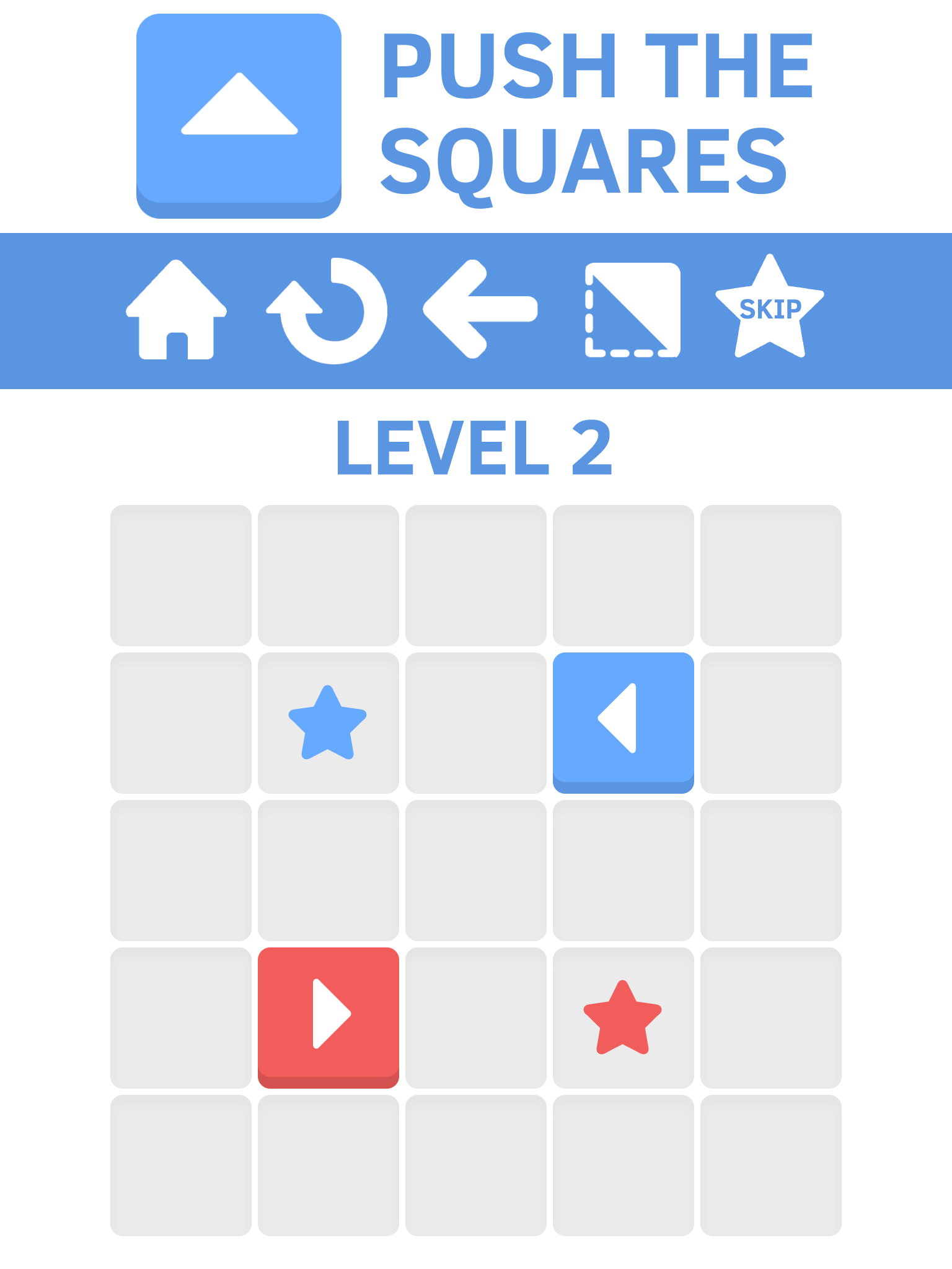 Push The Squares ゲームのスクリーンショット