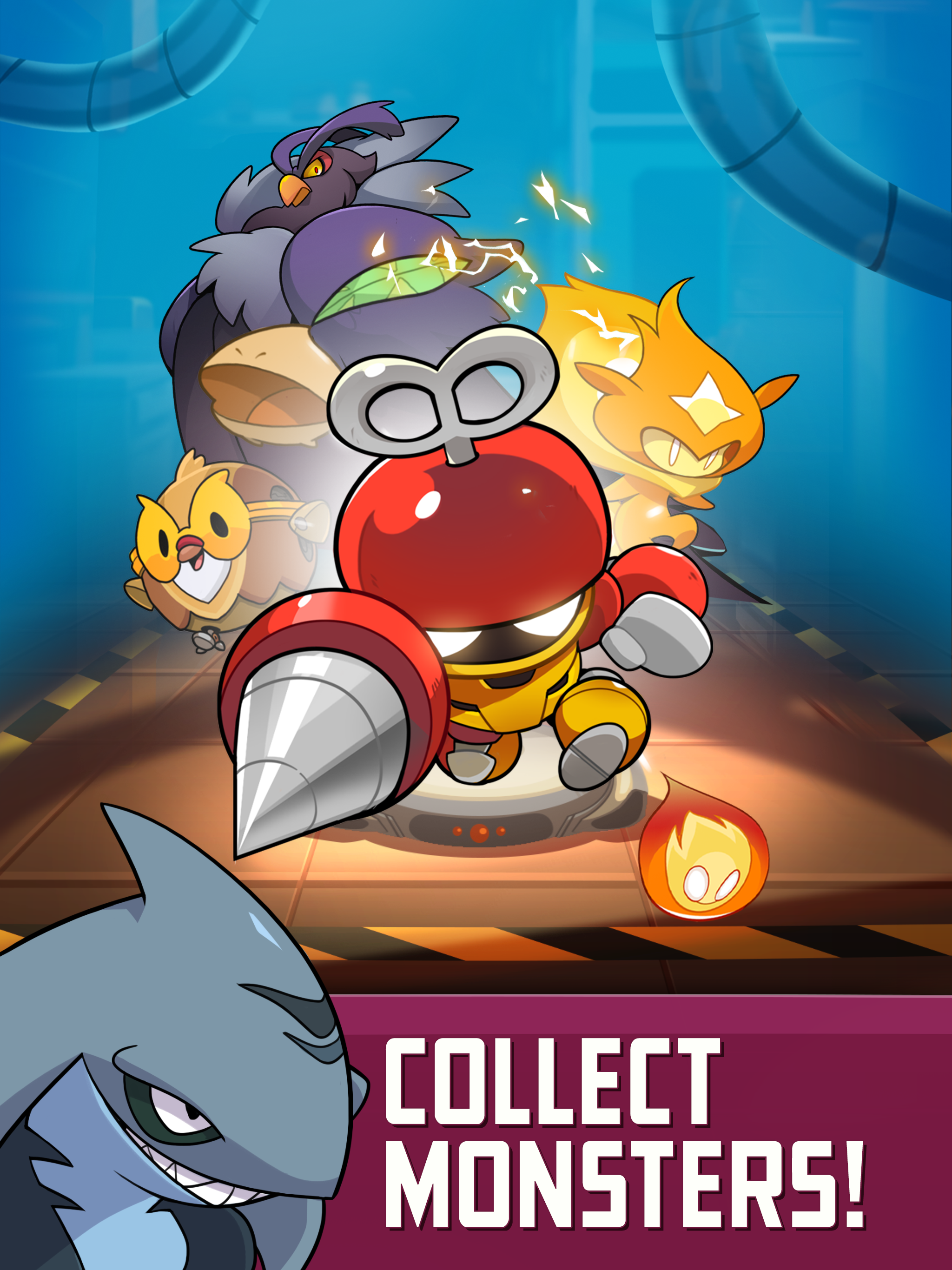 Monster Blast: Puzzle RPG Game Screenshot
