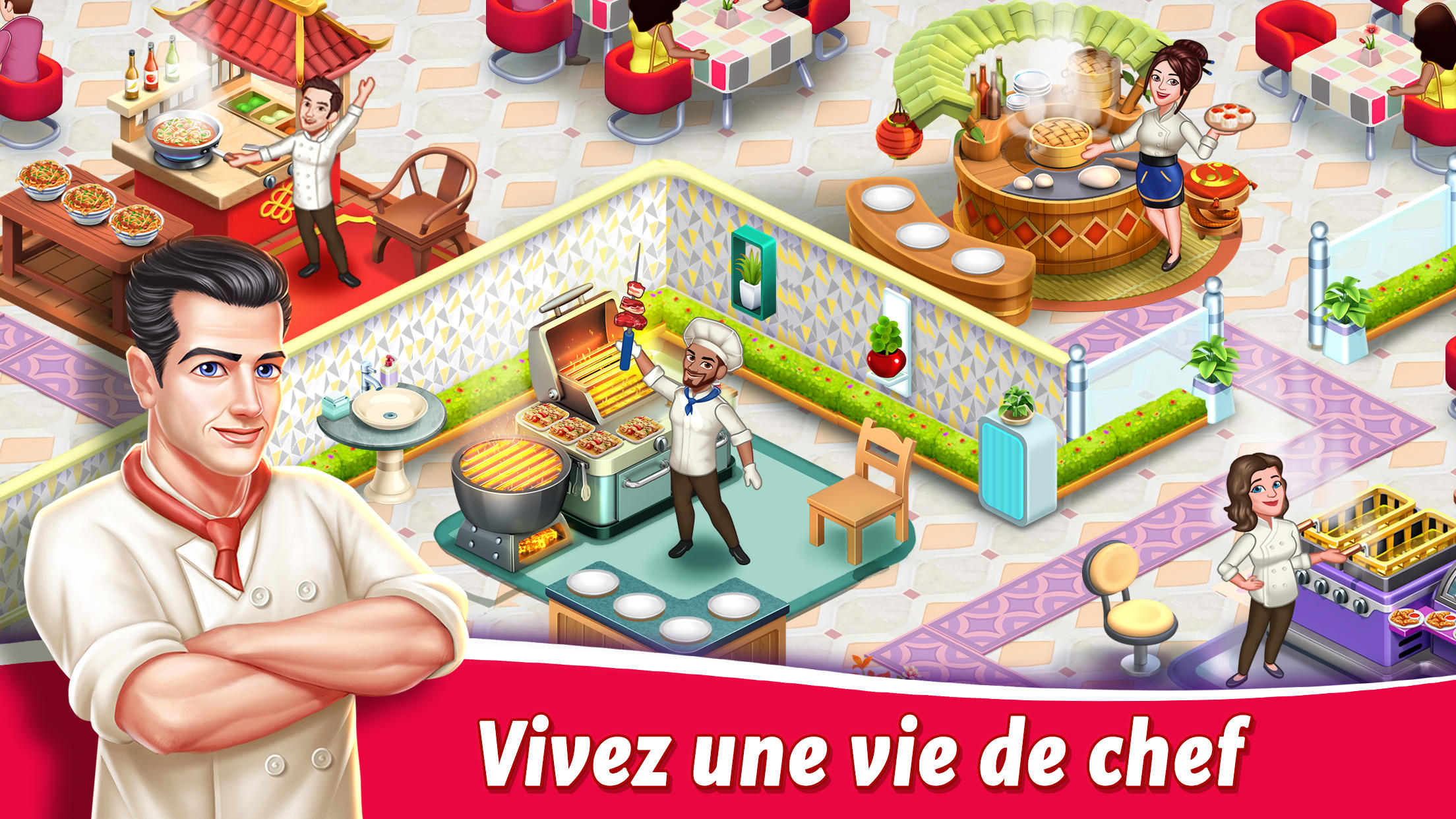 Screenshot 1 of Star Chef 2 : jeu de cuisine 1.7.2