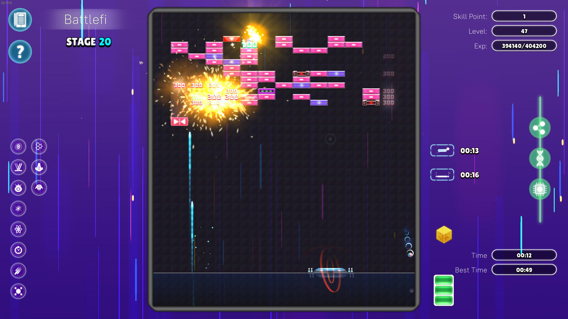 Screenshot of Super Block Crush