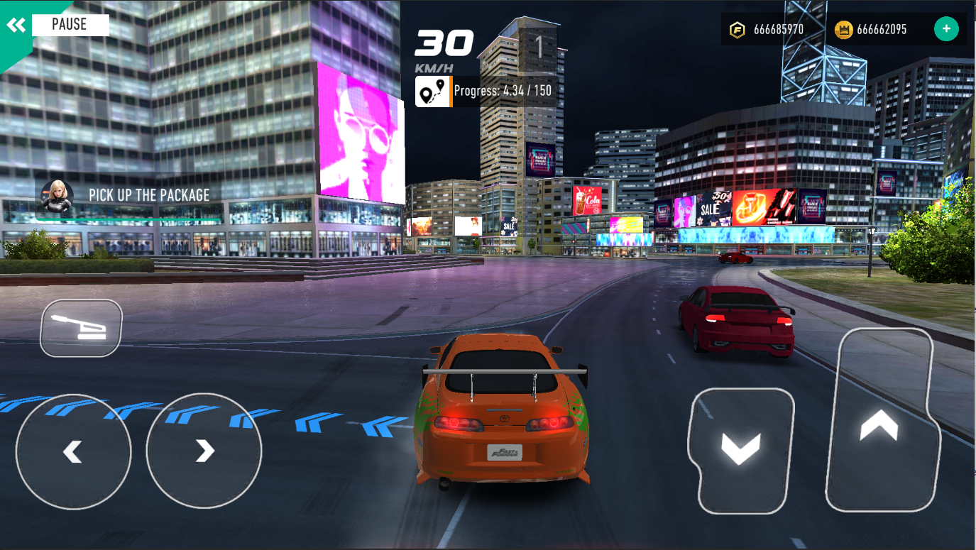 Screenshot 1 of การแข่งรถที่ดุเดือด - เปิดโลก 9.1
