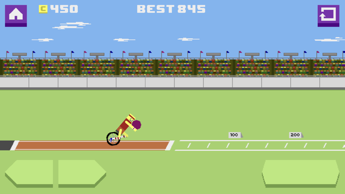 Unicycle Hero Game Screenshot