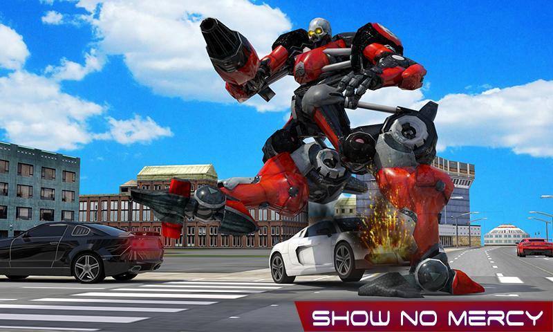 Limo Transformer Robot Game Screenshot
