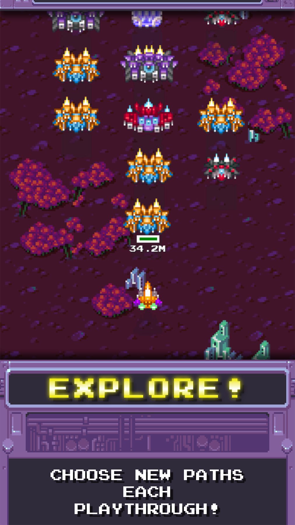 Tap Squadron: Idle Shump Game Screenshot