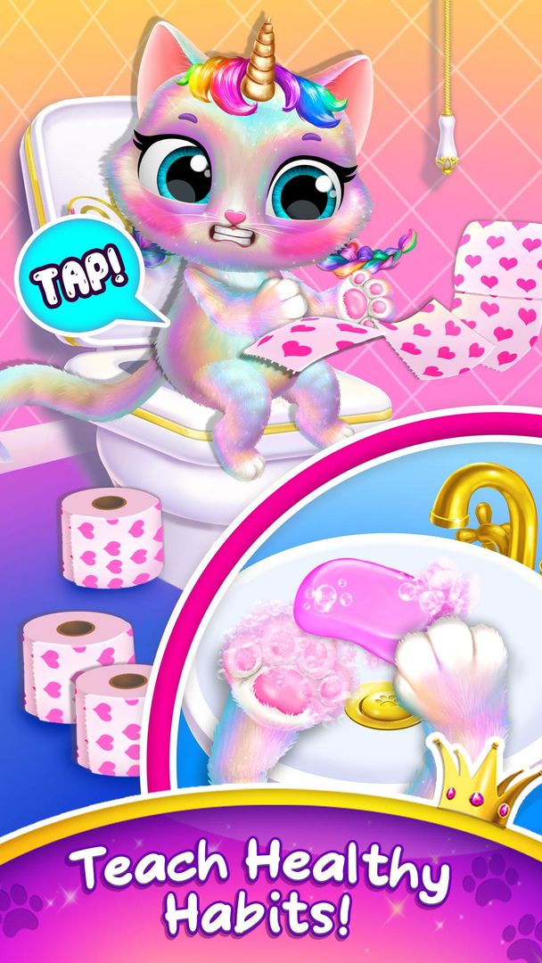 Screenshot of Twinkle - Unicorn Cat Princess