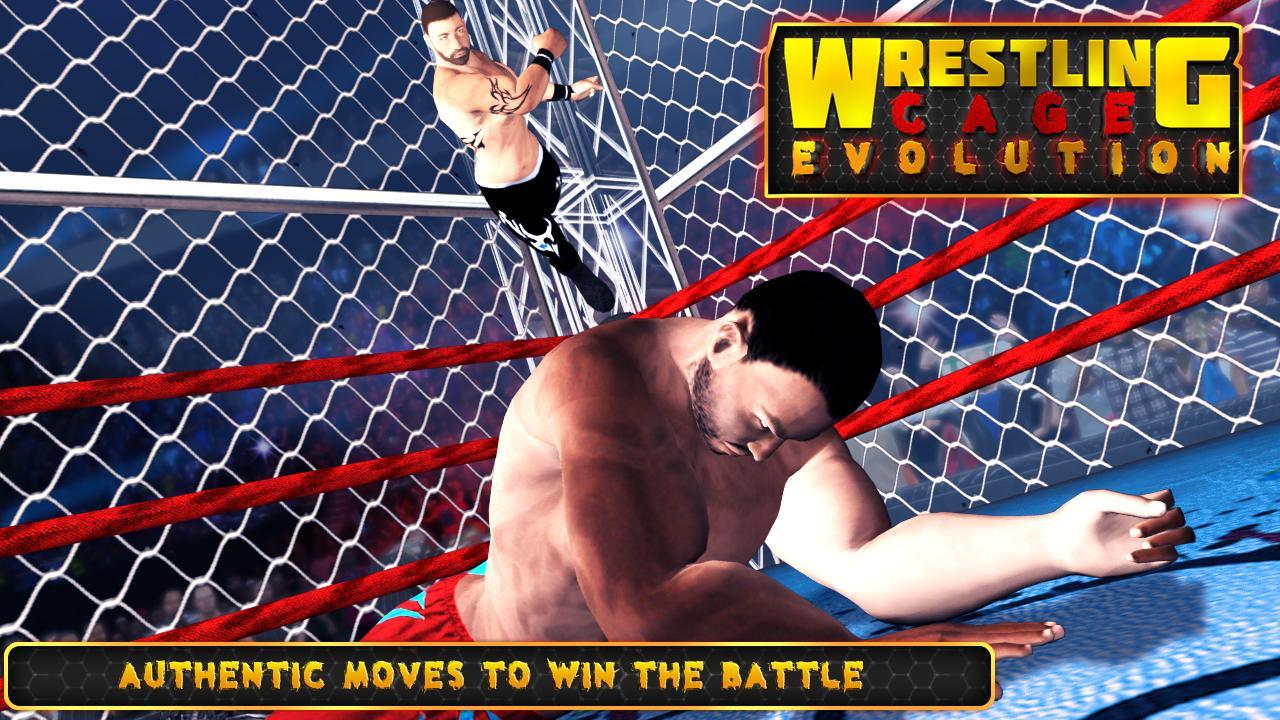 WRESTLING CAGE EVOLUTION - WRESTLING GAMES & FIGHT Game Screenshot