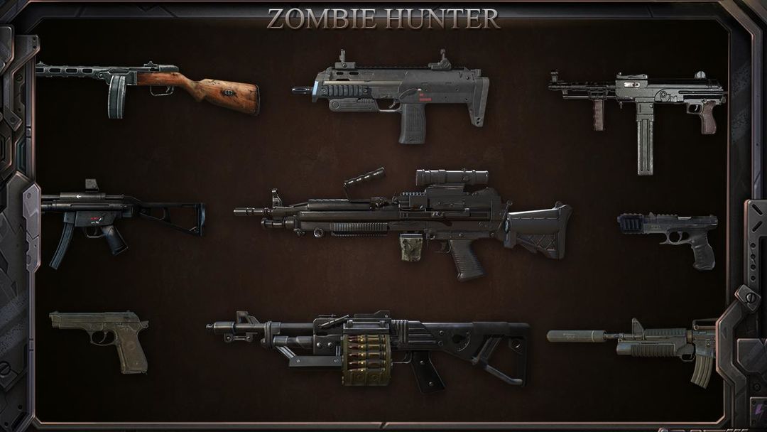 Zombie Shooter : Fury of War 게임 스크린 샷