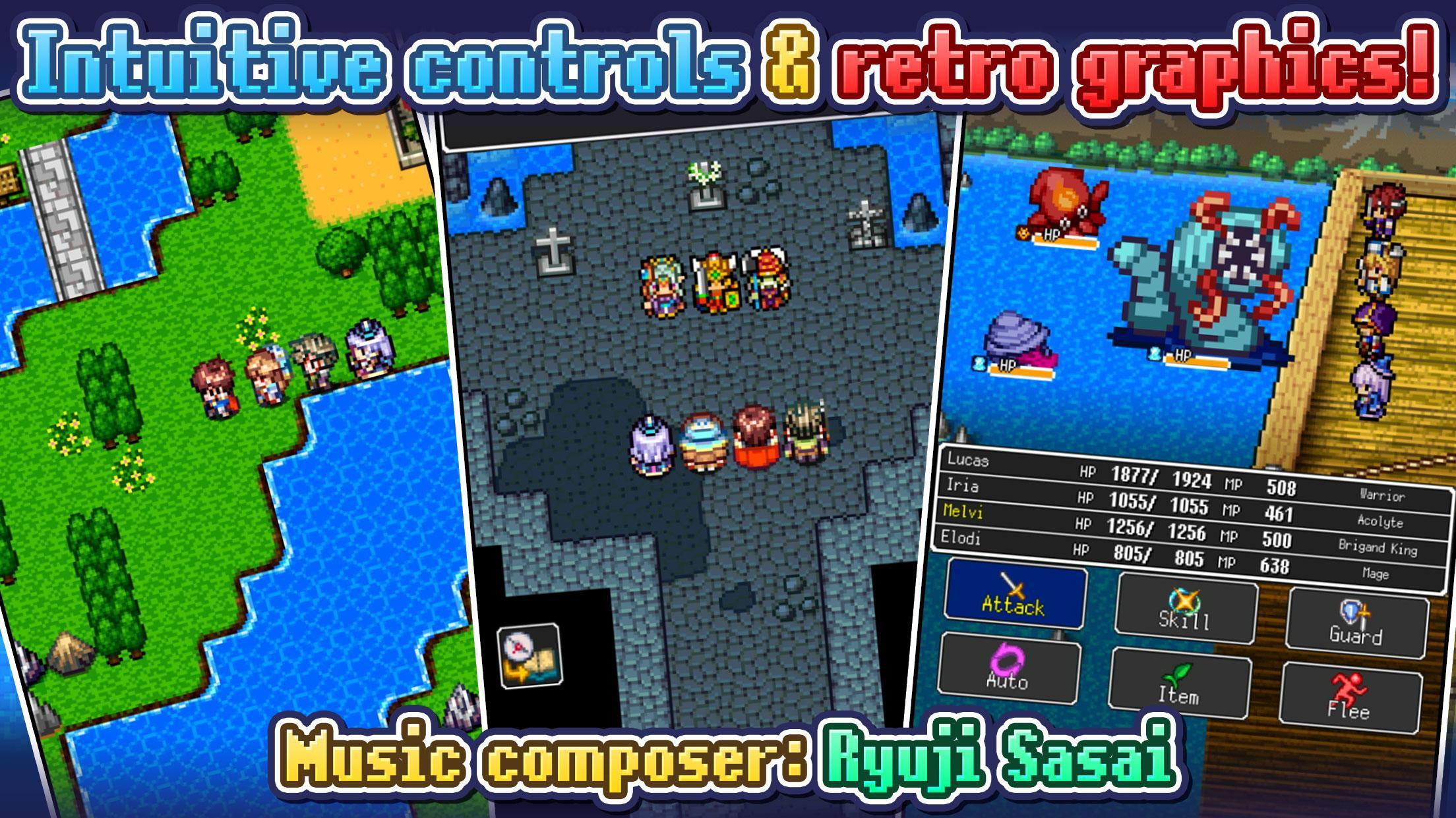 RPG Dragon Lapis Game Screenshot