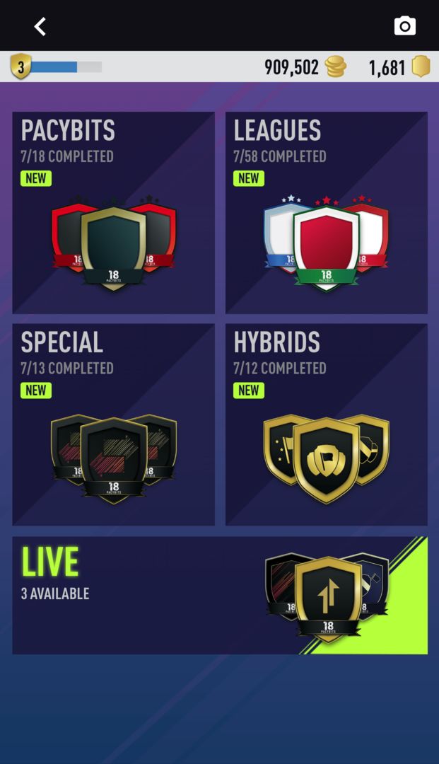 FUT 18 PACK OPENER by PacyBits screenshot game