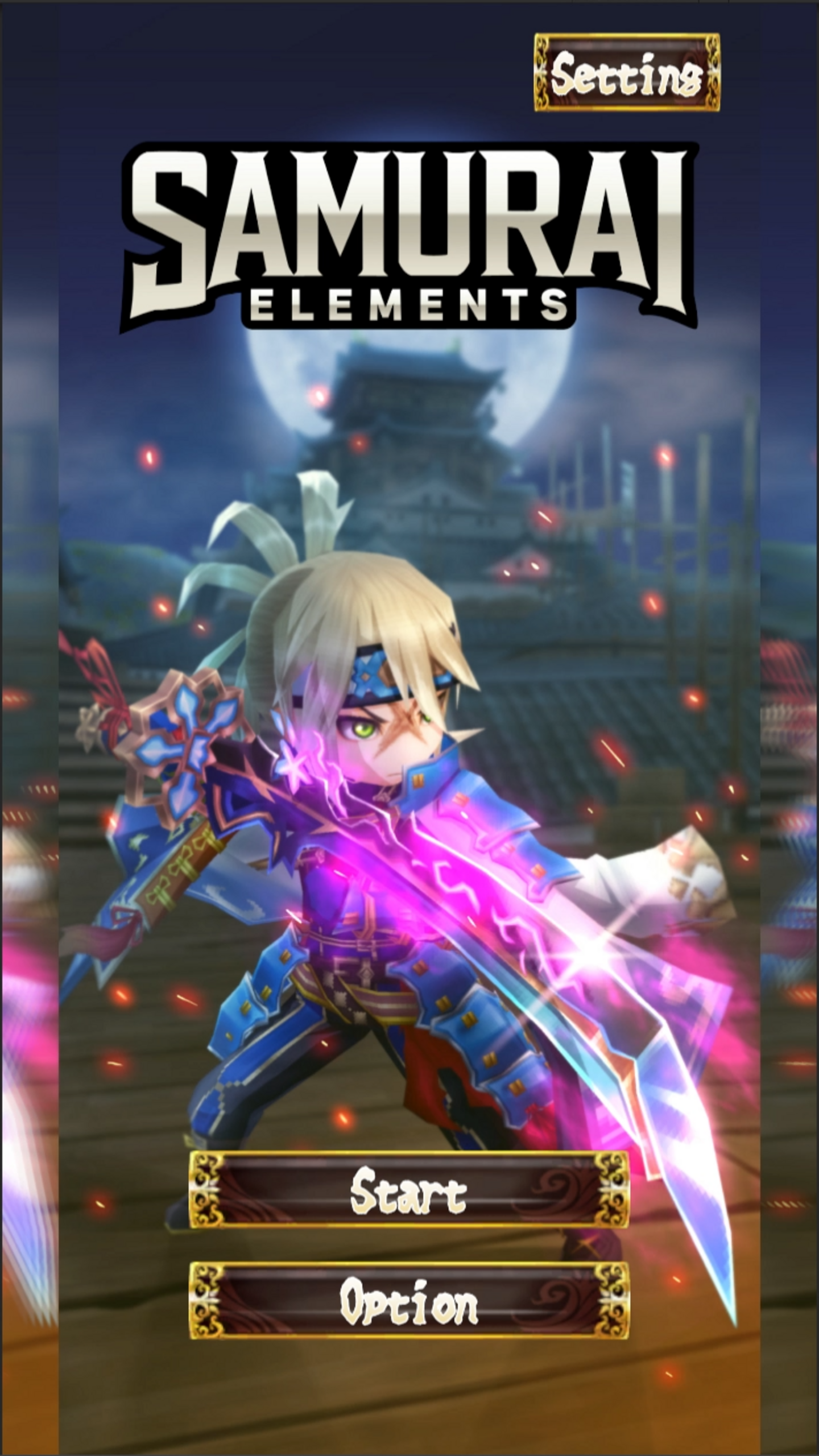 SAMURAI ELEMENTS-JAPAN Action Game Screenshot
