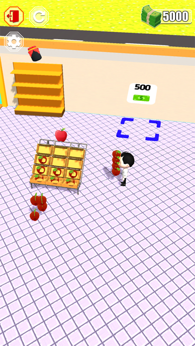 Screenshot of Supermarket Simulator Game- 3D