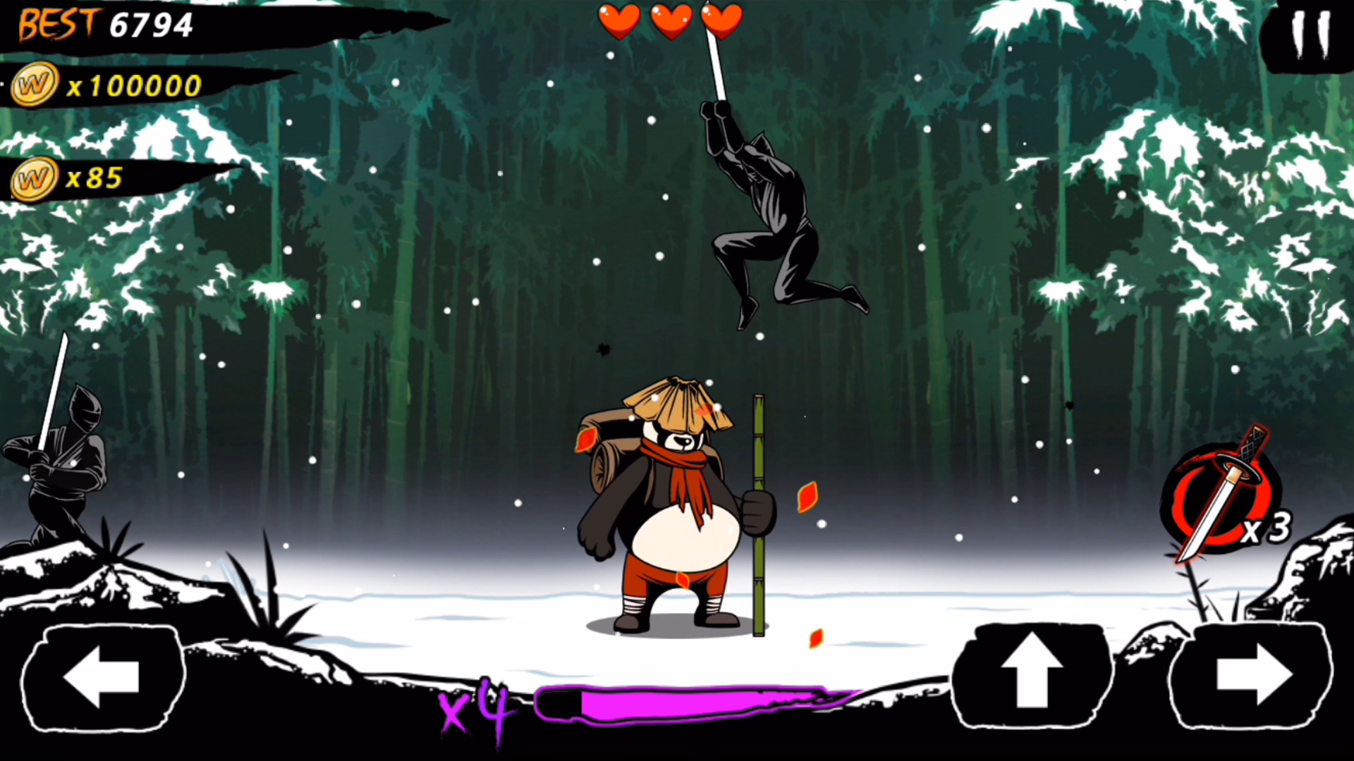 Captura de Tela do Jogo World Of Blade : Zombie Slashe