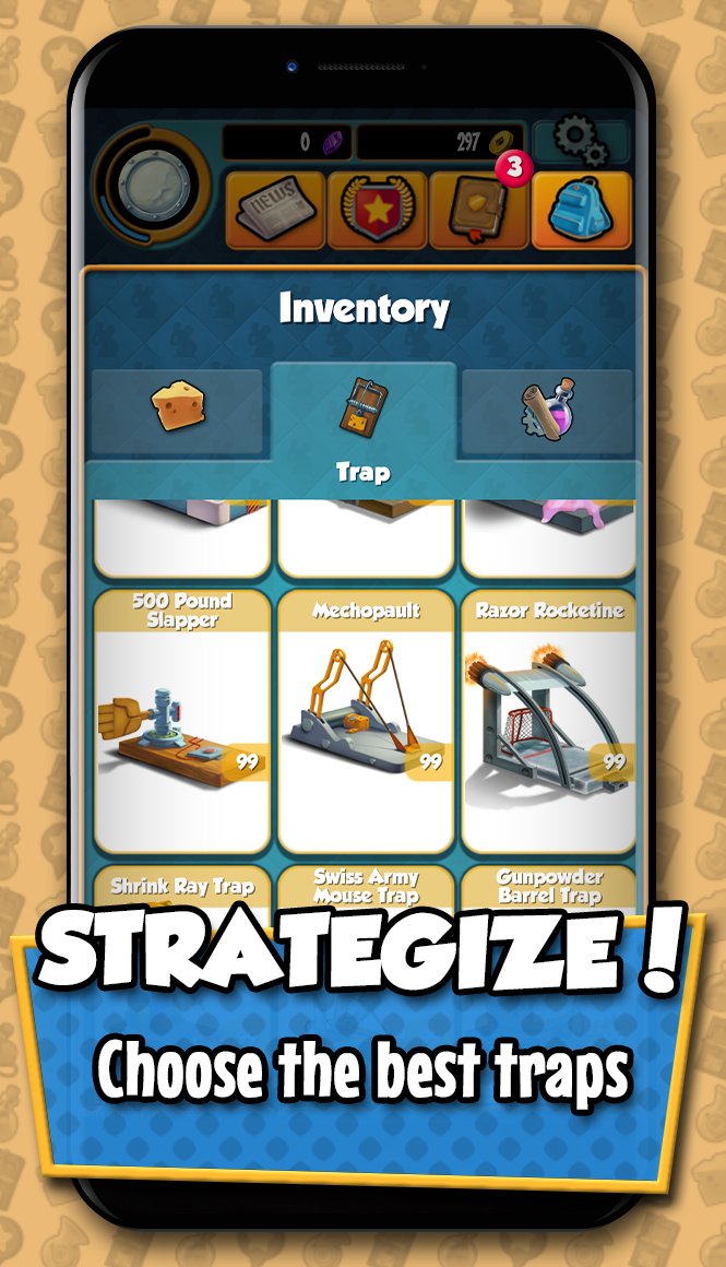 Cuplikan Layar Game MouseHunt World