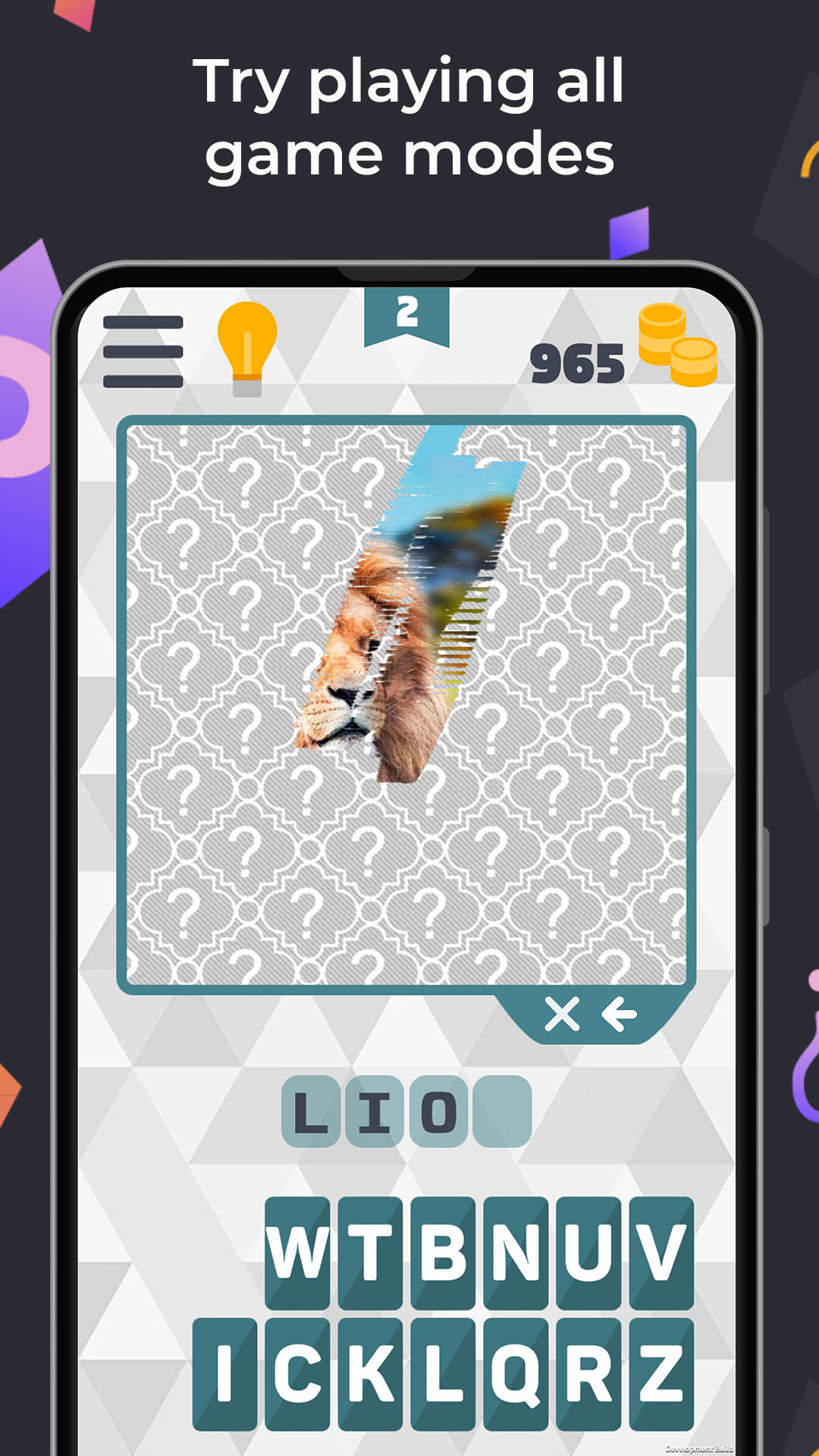 Screenshot of Guess the Picture