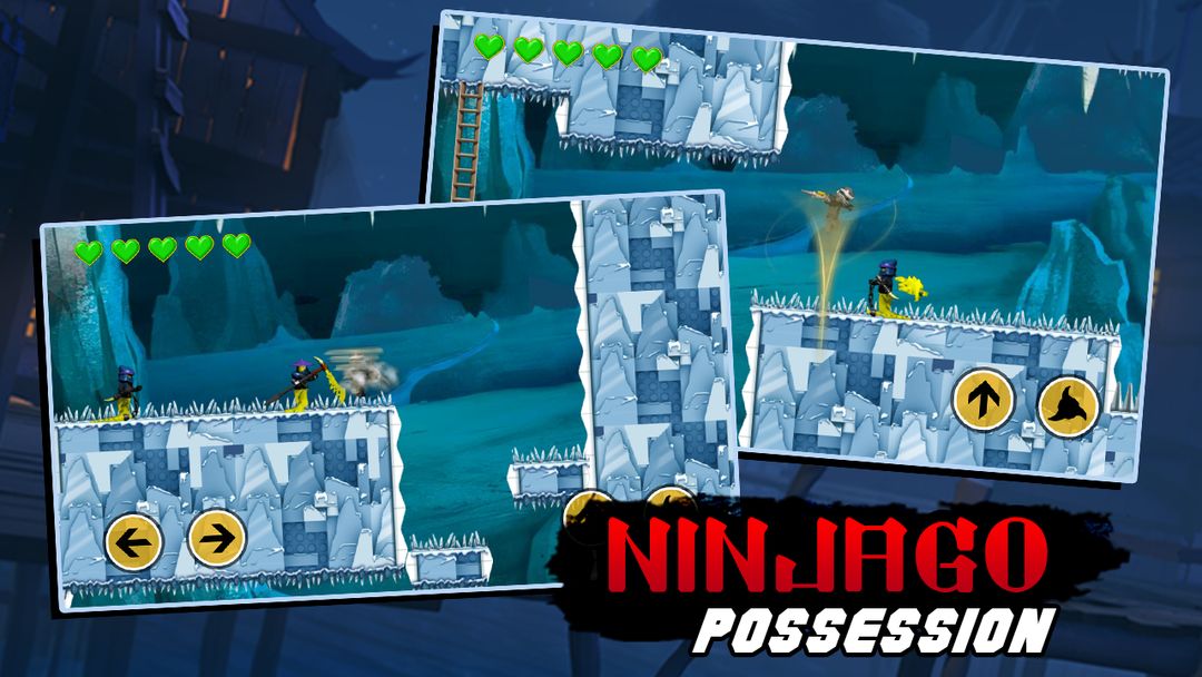 The Green Warrior Ninja - Stop Evil Dead Land screenshot game