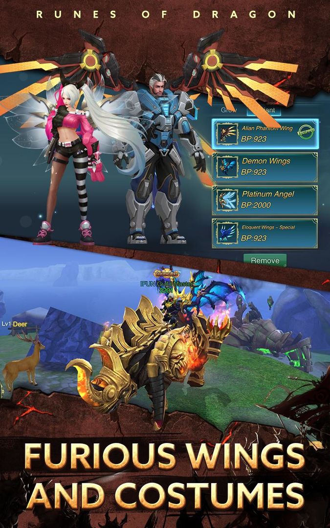 Runes of Dragon screenshot game