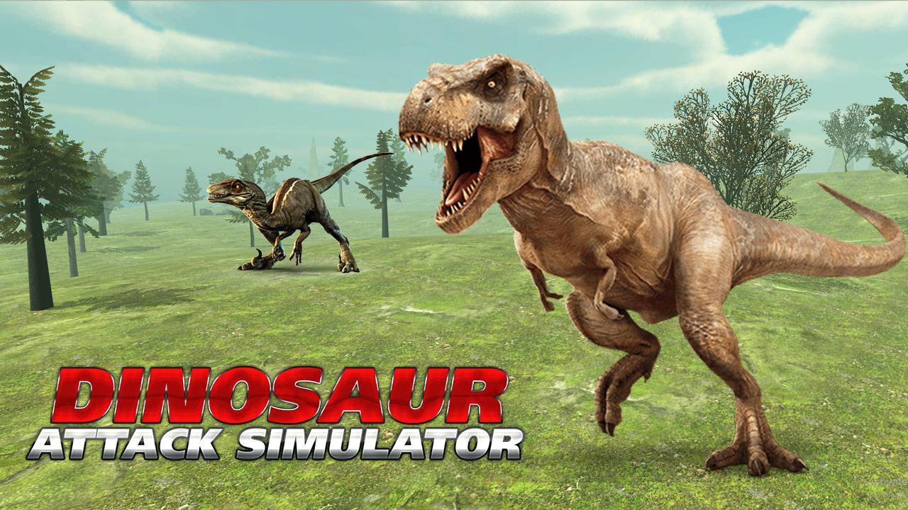 Screenshot of Dinosaur Attack Simulator