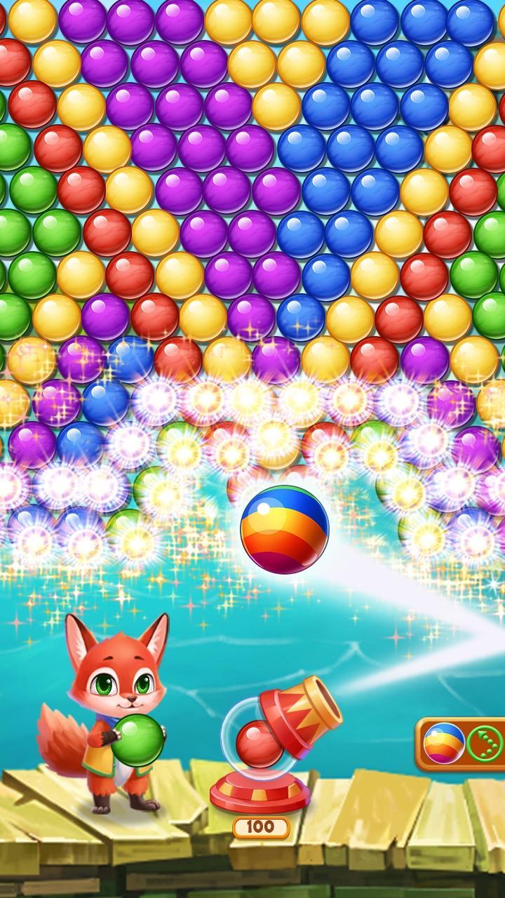 Bubble Shooter Mania ゲームのスクリーンショット