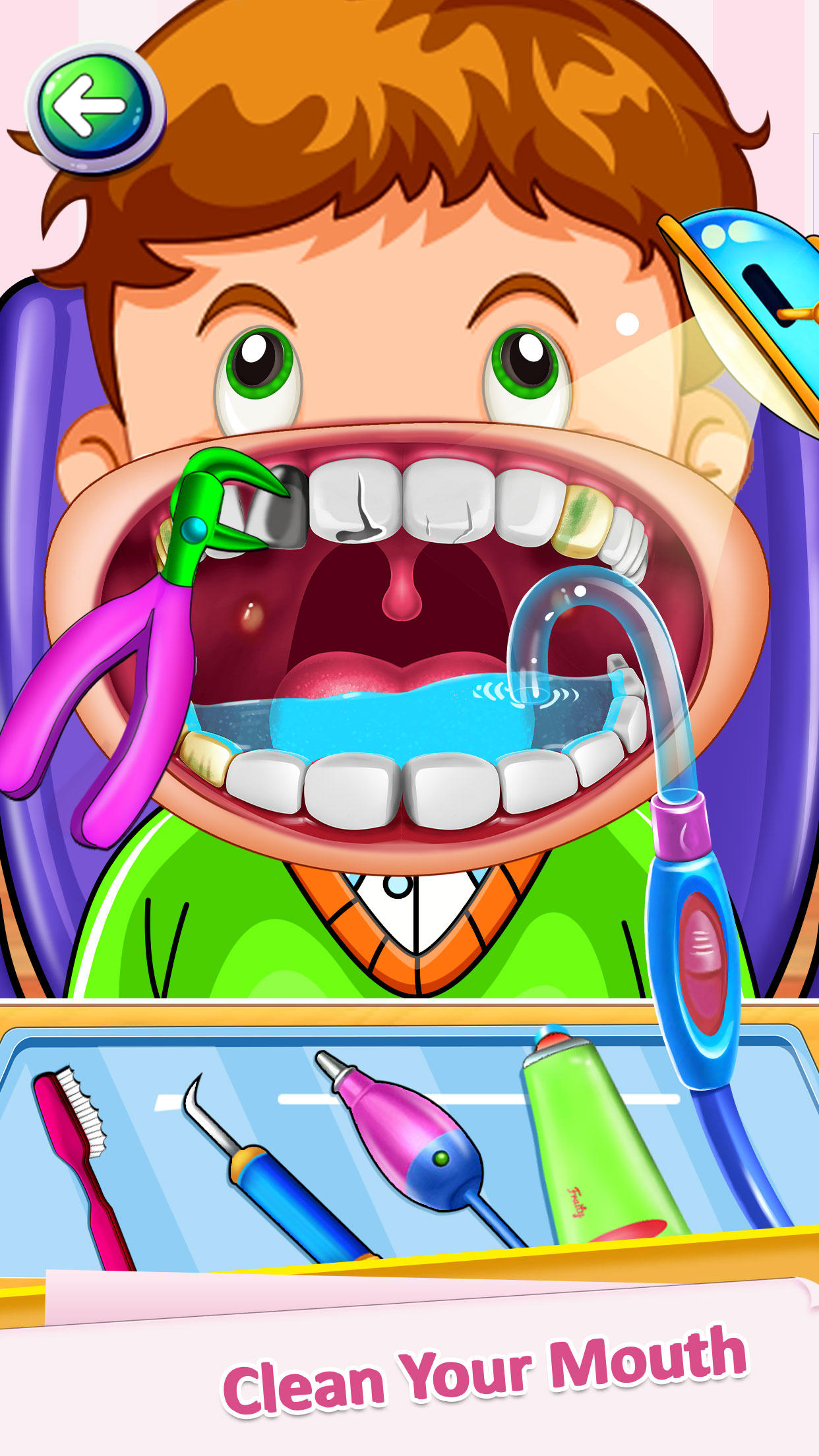 Jogos divertidos de dentista maluco versão móvel andróide iOS apk