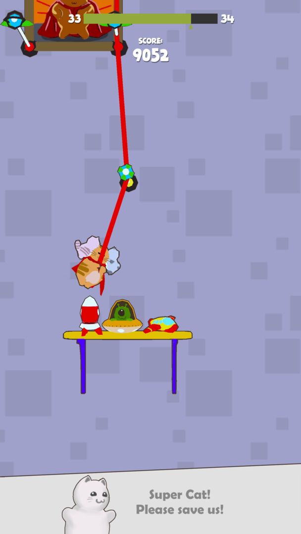 Hook Cat screenshot game