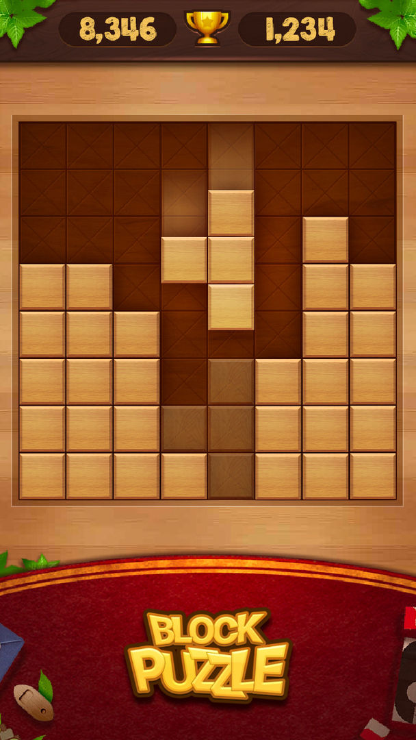 木塊拼圖遊戲截圖