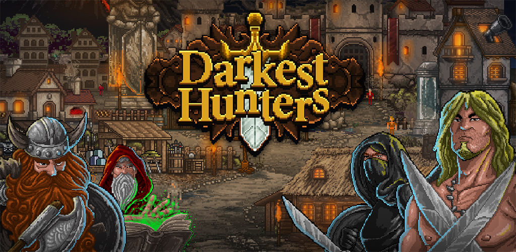 Banner of Darkest Hunters: PVP マルチプレイヤー付きレトロ RPG 1.0.5