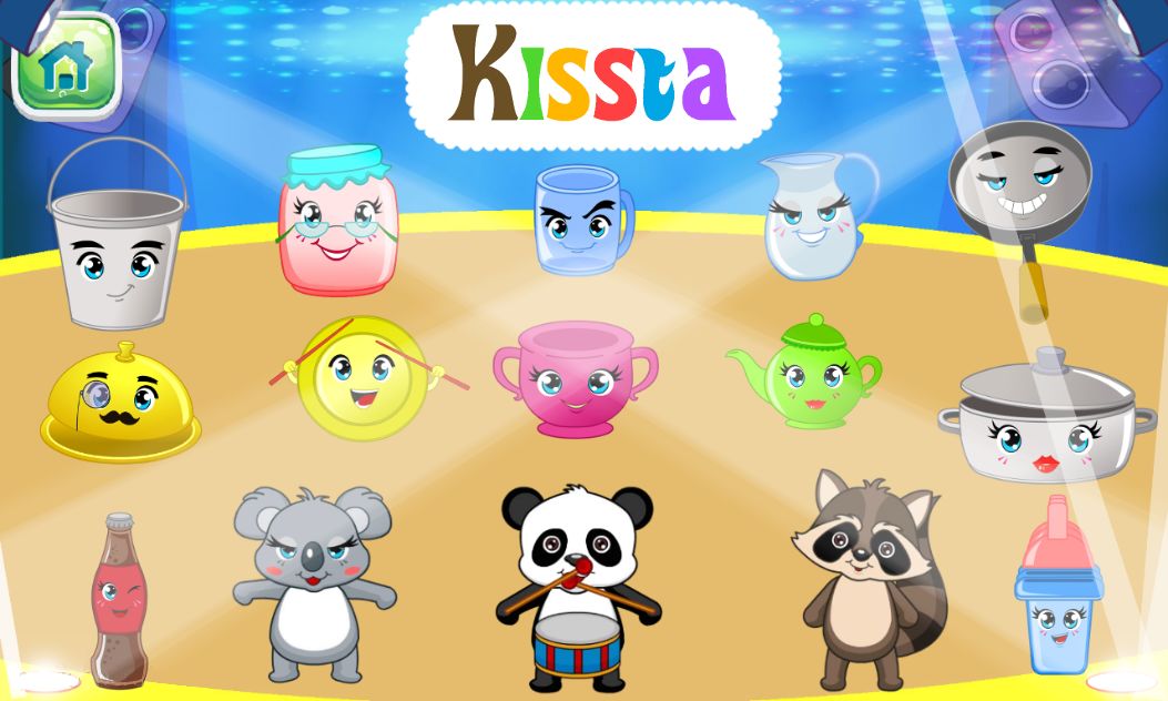 Toddler Musical Kitchen screenshot game