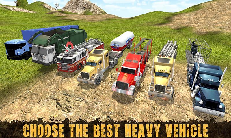 운송업자 트럭 운전 게임 게임 스크린 샷