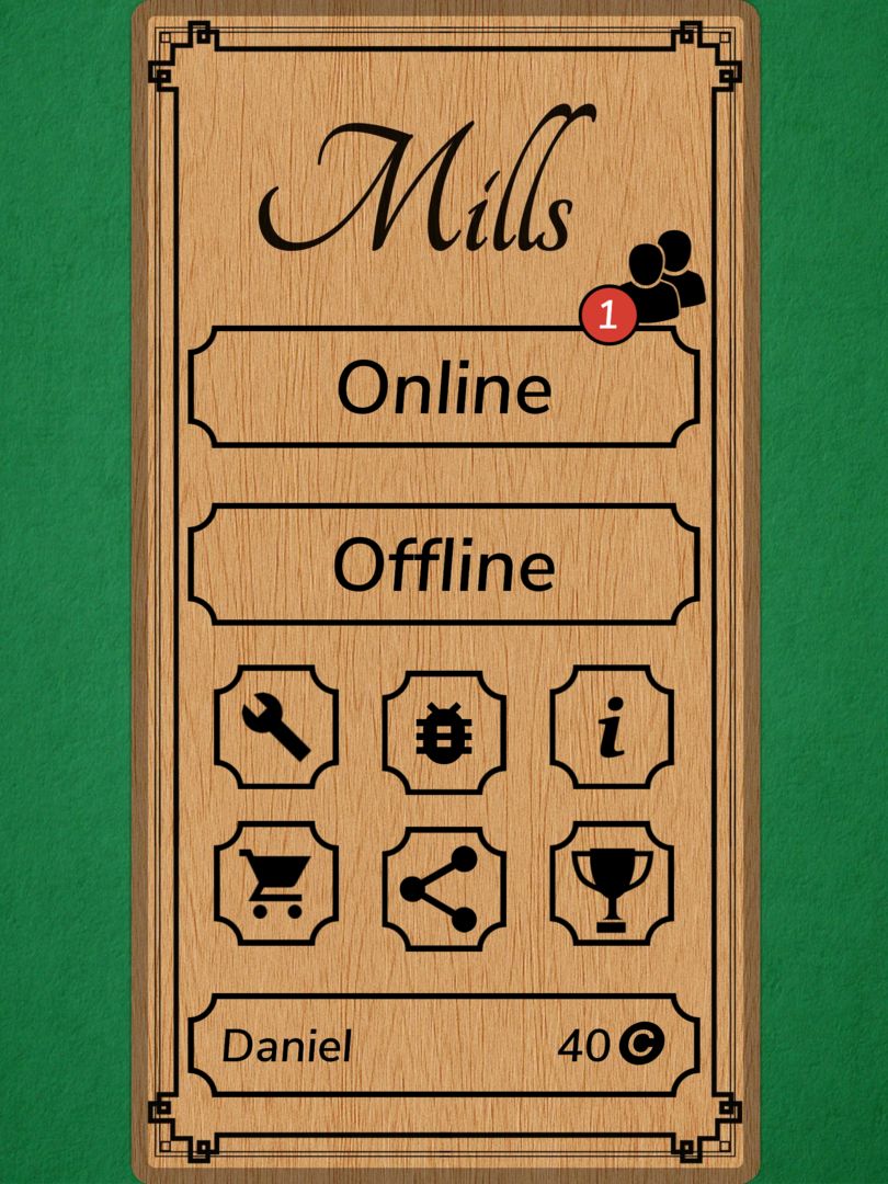 Mills | Nine Men's Morris - Free board game online 게임 스크린 샷