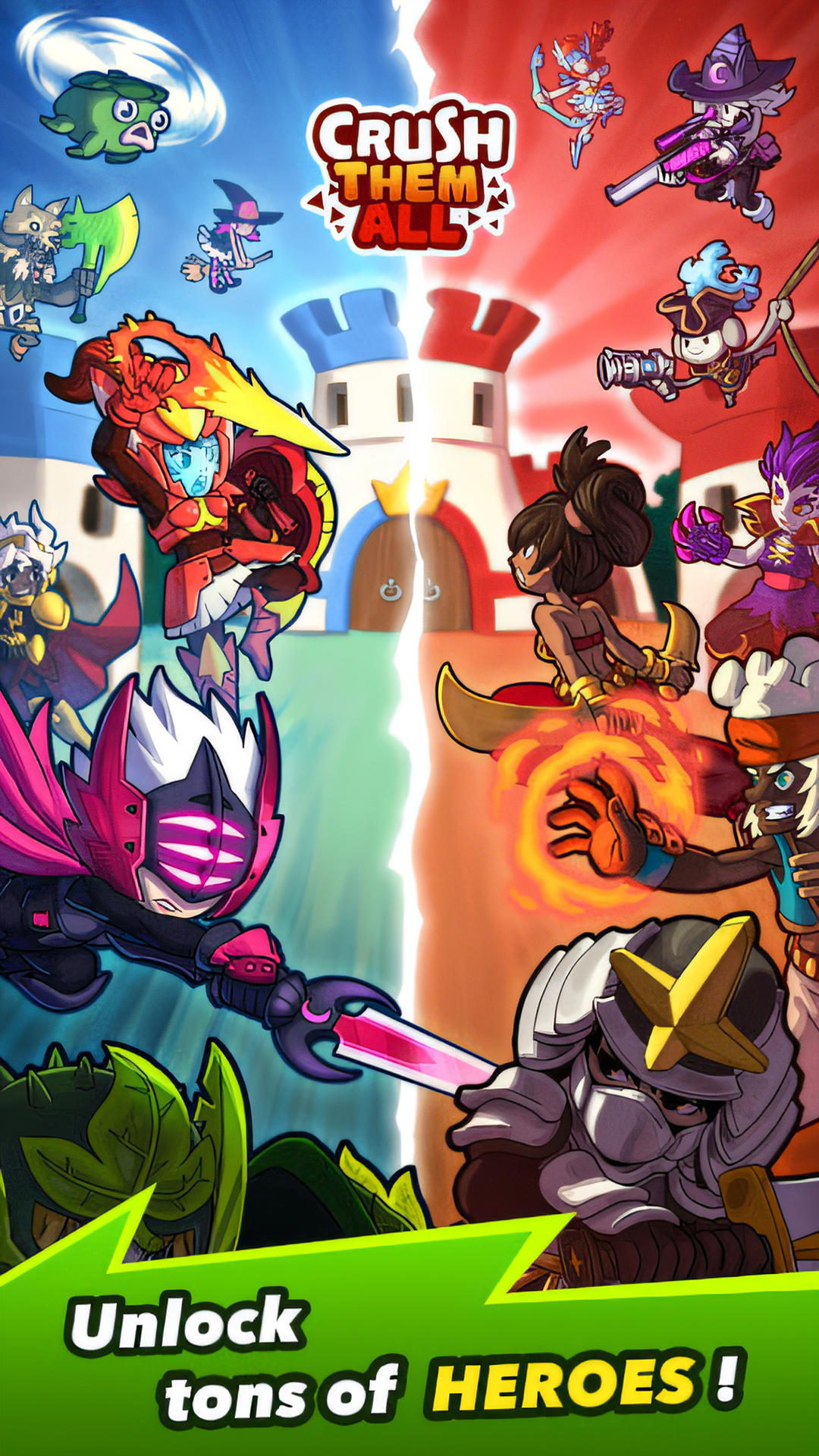 Crush Them All - PVP Idle RPG Game Screenshot