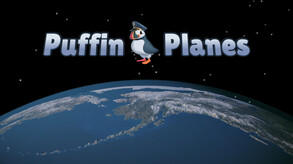 Screenshot of the video of Puffin Planes