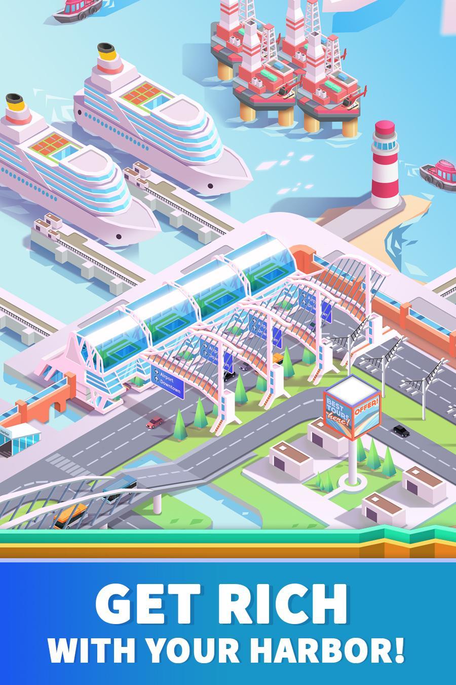 Idle Harbor Tycoon－Sea Docks ภาพหน้าจอเกม