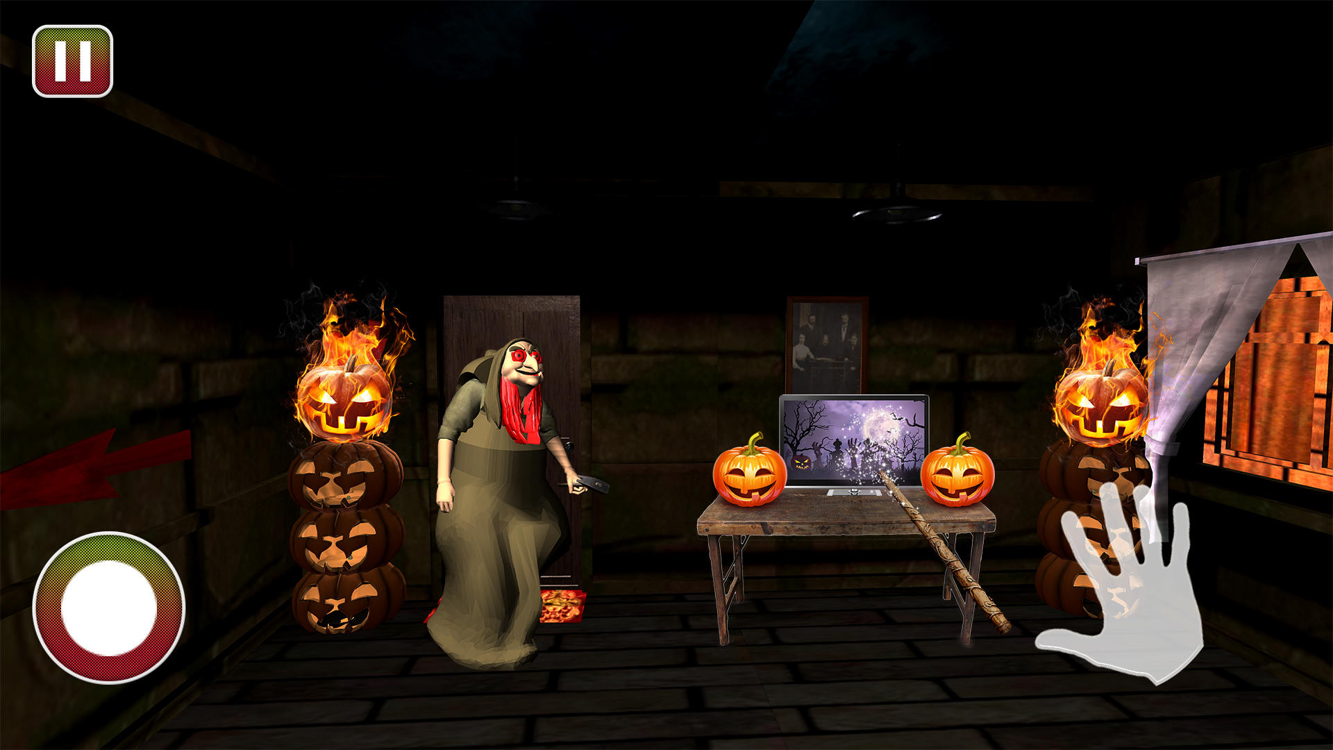 Screenshot of Witch Escape Halloween Game