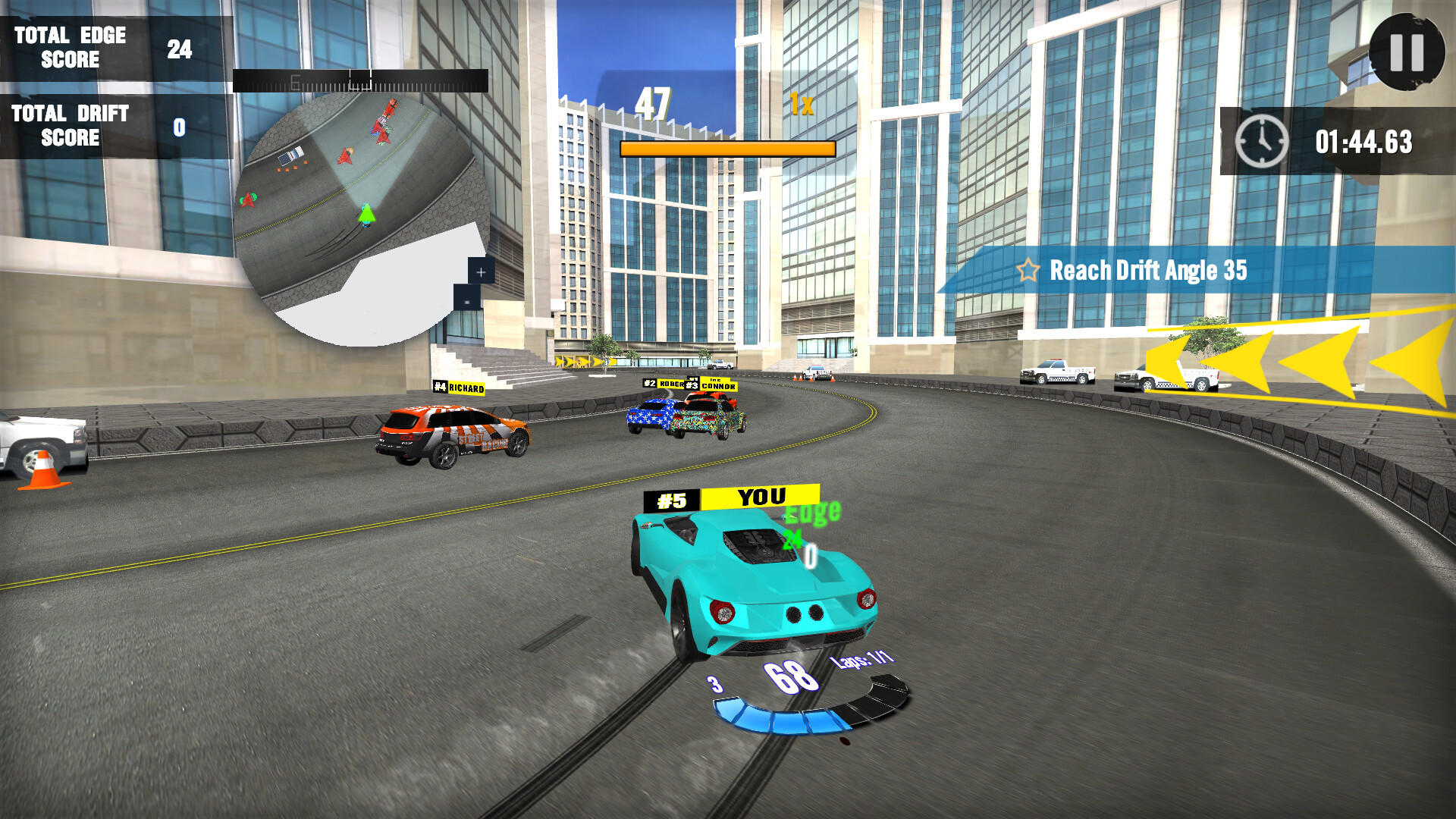 Screenshot of Need for Drifting