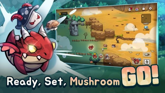 Скриншот игры Mushroom Go