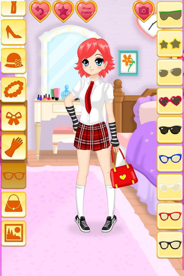 Anime Date Dress Up Girls Game screenshot game