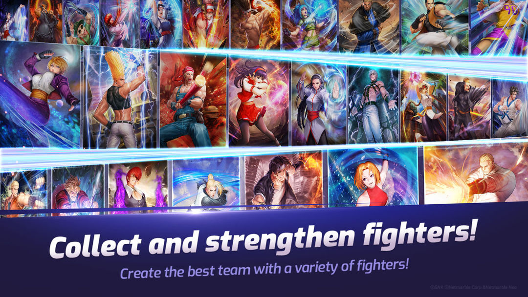 Screenshot of The King of Fighters ALLSTAR