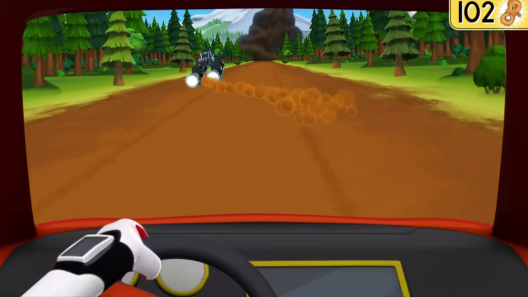 Blaze Mud Mountain Rescue Game Screenshot
