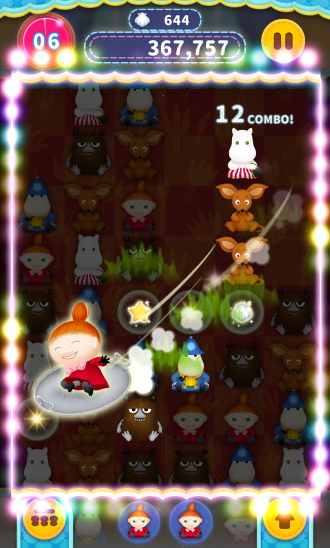 ムーミン くるくるコロル screenshot game