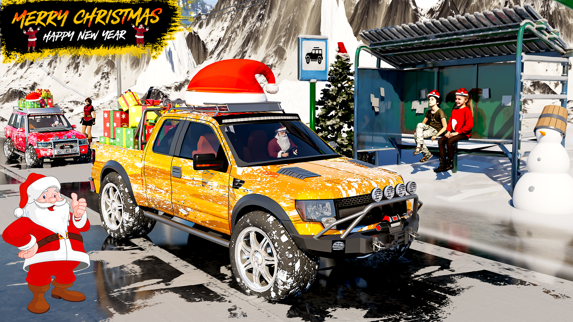 Screenshot of 4x4 Jeep Driving Simulator Gam