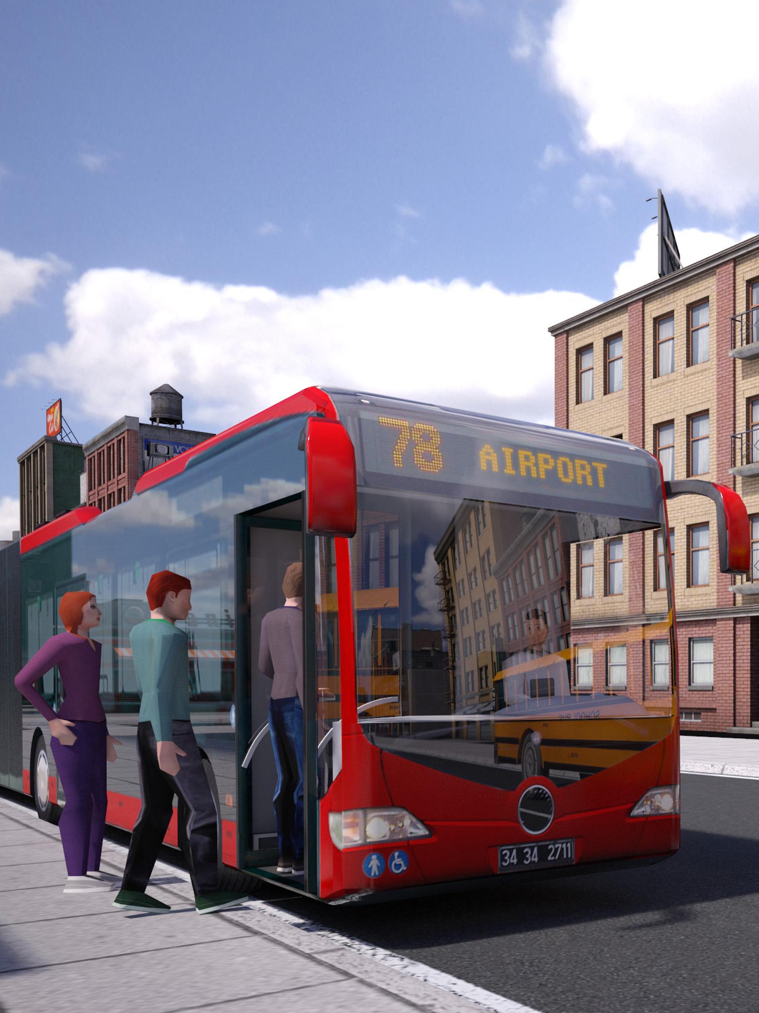 Bus Simulator PRO 2016 Game Screenshot
