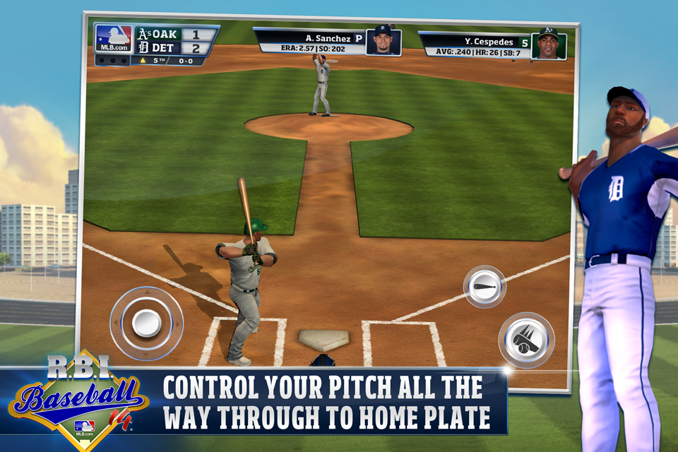 Cuplikan Layar Game R.B.I. Baseball 14